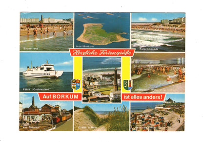 Ansichtskarte Nordseebad Insel Borkum