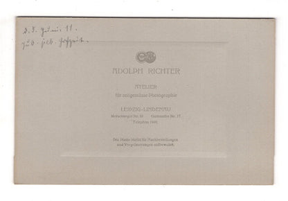 Fotografie Feines Paar - Leipzig-Lindenau 1911 / CAB X-33