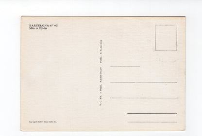Ansichtskarte Barcelona / Mto. a Colon / Spanien