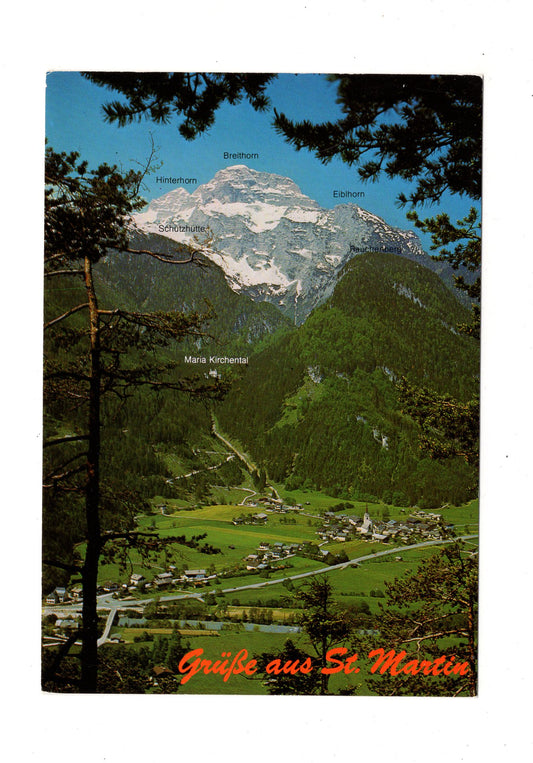 Ansichtskarte St. Martin bei Lofer / Salzburger Land / Österreich