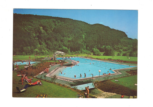 Ansichtskarte Schwimmbad Schiltach-Schenkenzell / Schwarzwald / H1-52