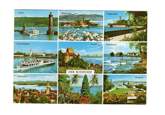 Ansichtskarte Bodensee / Meersburg / Langenargen +++ / J1-63