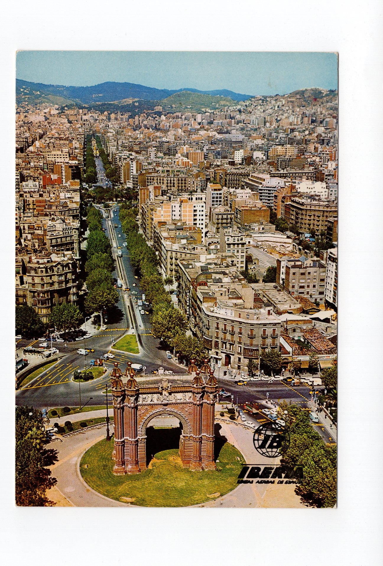Ansichtskarte Barcelona / Arco de Triunfo / Spanien