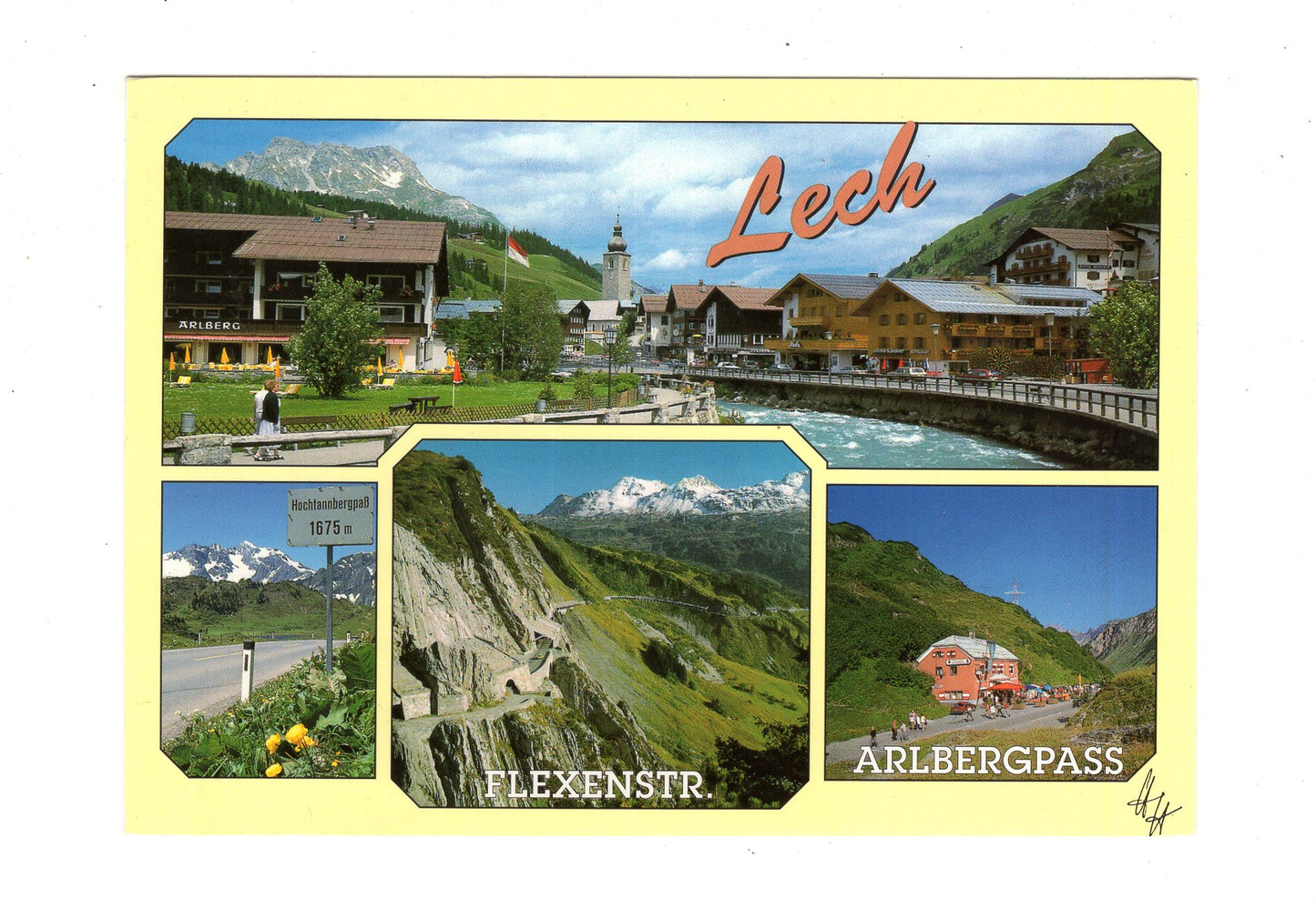 Ansichtskarte Lech am Arlberg / Vorarlberg / Österreich