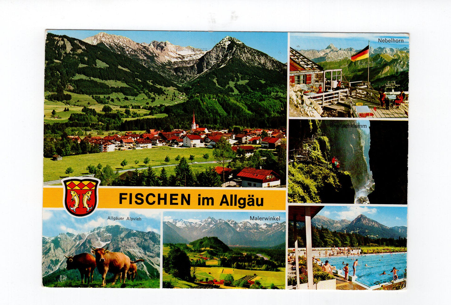 Ansichtskarte Fischen im Allgäu