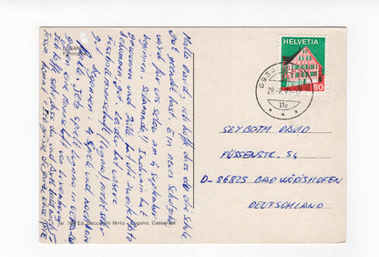 Ansichtskarte Lugano / Schweiz