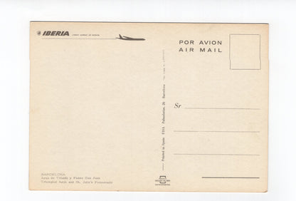 Ansichtskarte Barcelona / Arco de Triunfo / Spanien