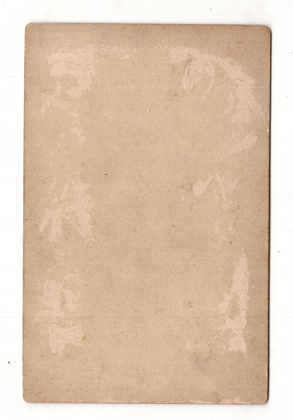 Fotografie Älterer Herr mit kleinem Mädchen - unbekannter Ort 1880er