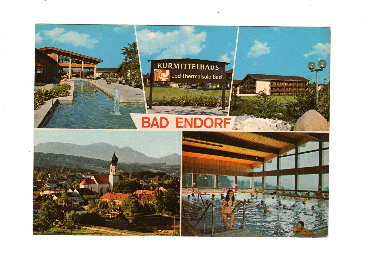Ansichtskarte Bad Endorf / Oberbayern