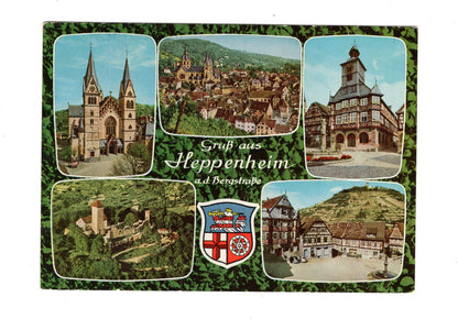 Ansichtskarte Heppenheim an der Bergstraße