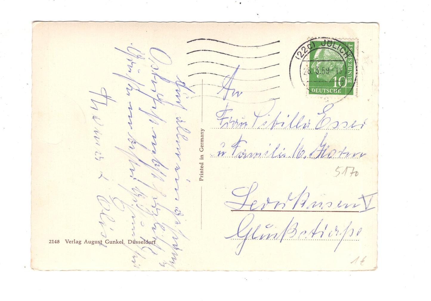 Ansichtskarte Feiertage / Frohe Ostern / L1-54