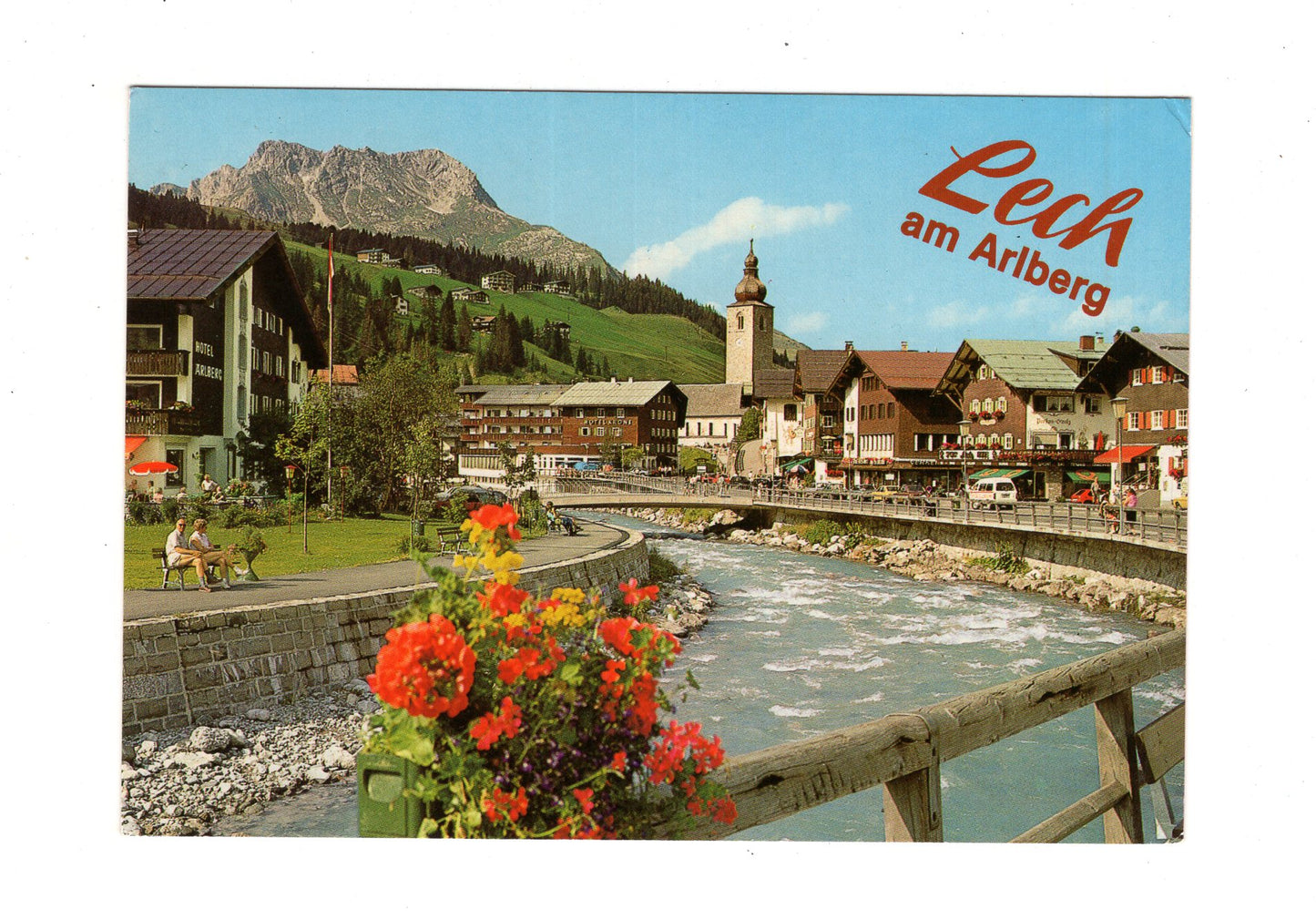 Ansichtskarte Lech am Arlberg / Vorarlberg / Österreich