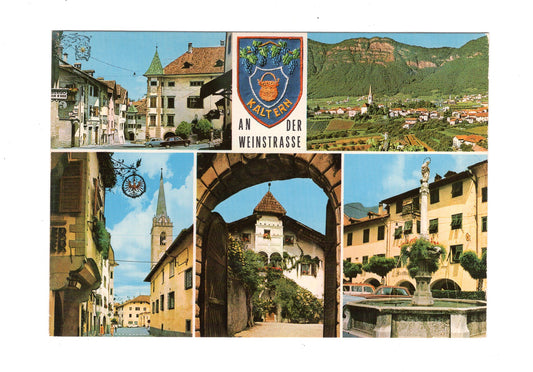 Ansichtskarte Kaltern an der Weinstraße / Italien