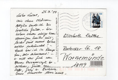 Ansichtskarte Oberallgäu / Nebelhorn / Oberstdorf +++