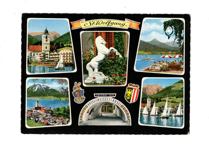 Ansichtskarte St. Wolfgang am See / Hotel Weißes Rössl / Salzkammergut / Österreich