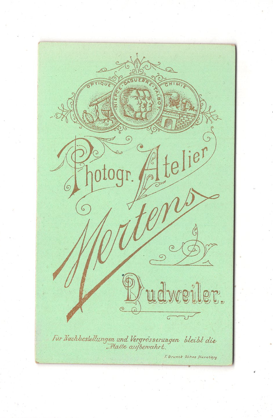 Fotografie Feiner Junge / Schüler - Dudweiler 1880er / CDV N1-06