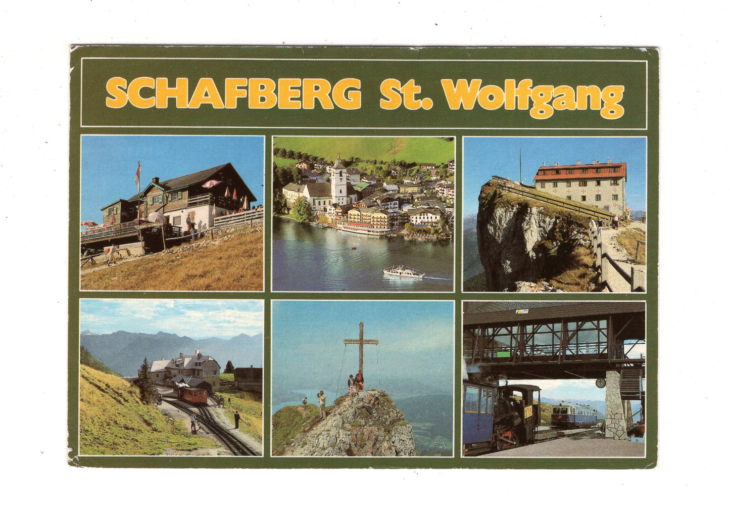 Ansichtskarte Schafberg / St. Wolfgang / Salzkammergut / Österreich