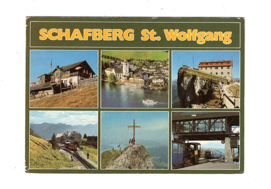 Ansichtskarte Schafberg / St. Wolfgang / Salzkammergut / Österreich