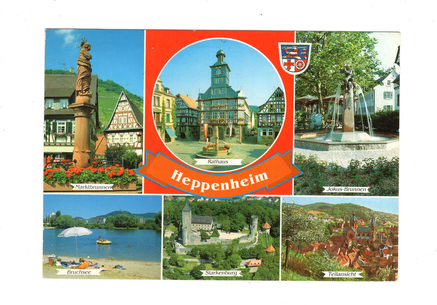 Ansichtskarte Heppenheim an der Bergstraße