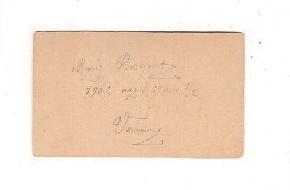 Fotografie Feine Dame / benannt - unbekannter Ort 1902