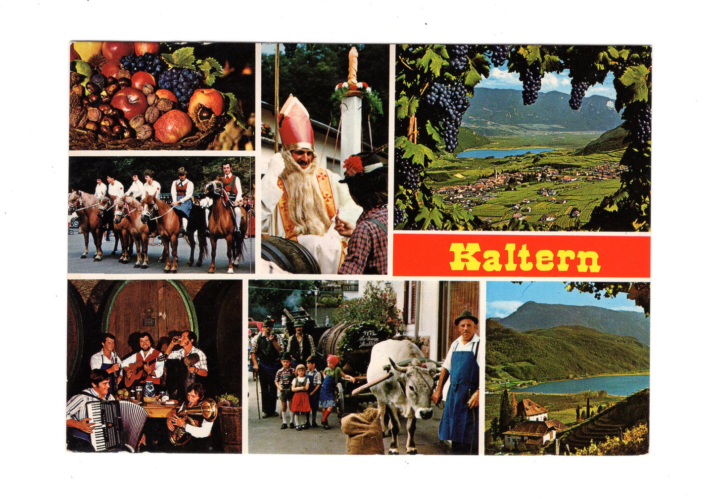 Ansichtskarte Kaltern an der Weinstraße / Italien