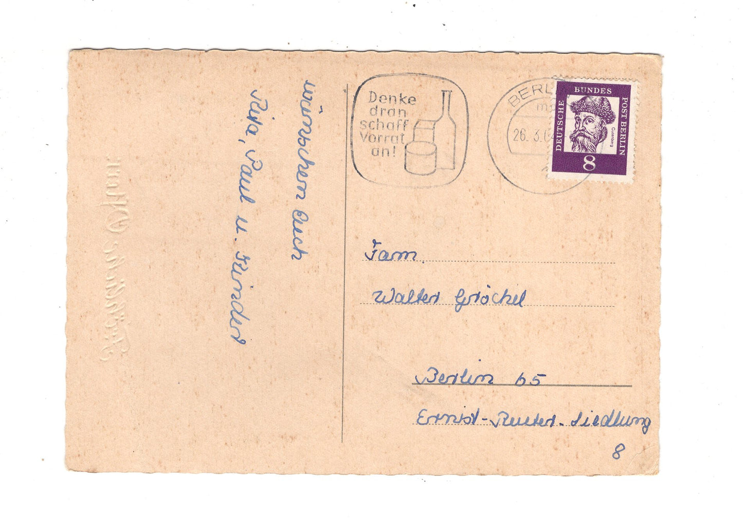 Ansichtskarte Feiertage / Frohe Ostern / L1-54