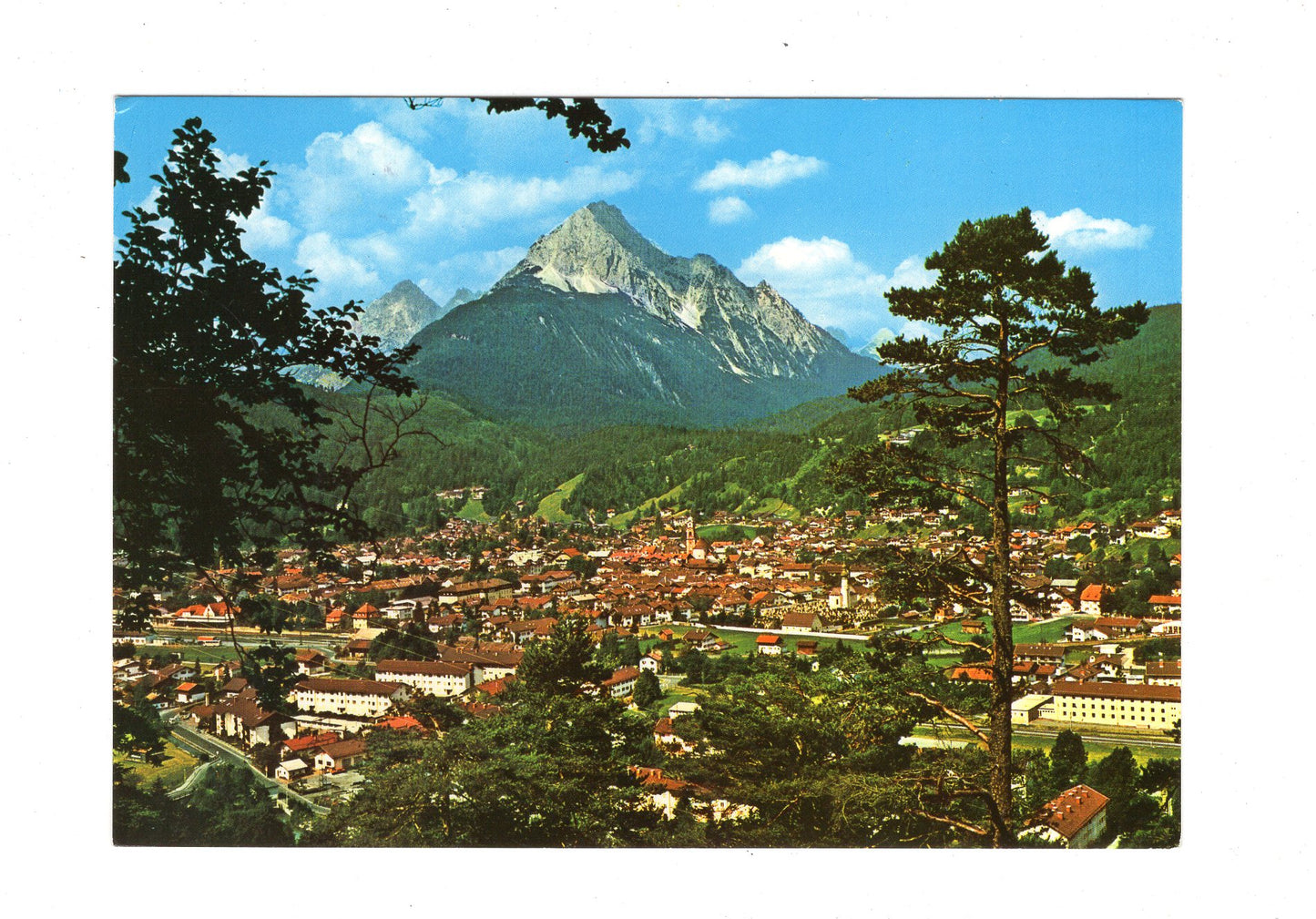 Ansichtskarte Mittenwald / Wettersteinspitze  / G1-56
