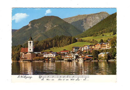 Ansichtskarte St. Wolfgang mit Schafberg / Salzkammergut / Österreich