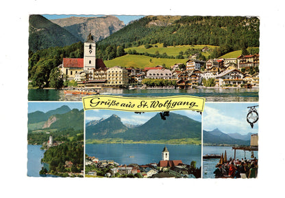 Ansichtskarte St. Wolfgang am See / Salzkammergut / Österreich