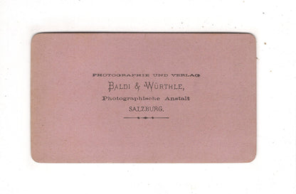 Fotografie Historische Ansicht von Zell am See - Österreich 1870er