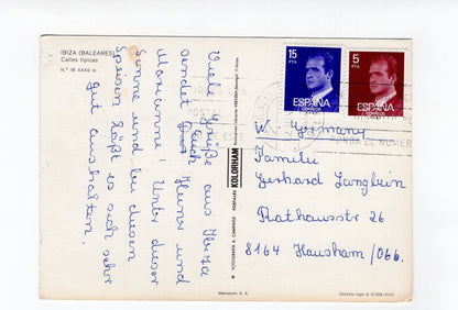 Ansichtskarte Ibiza / Calle tipicas / Spanien