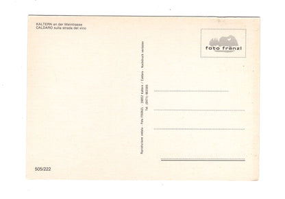Ansichtskarte Kaltern an der Weinstraße / Italien
