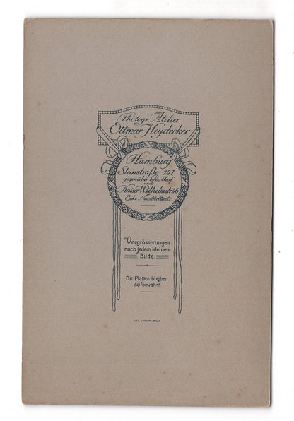 Fotografie Feines Paar - Hamburg 1900er / CAB X-33