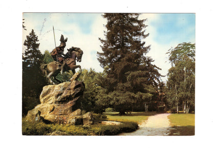 Ansichtskarte Herford in Westfalen / Denkmal für den Sachsenherzog Wittekind