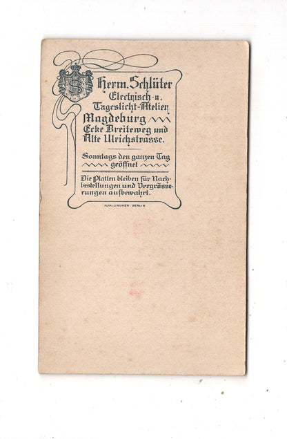 Fotografie Feine Dame - Magdeburg 1890er