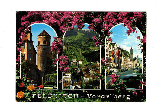 Ansichtskarte Feldkirch / Vorarlberg / Österreich