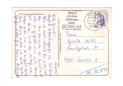 Ansichtskarte Nordseeheilbad Borkum
