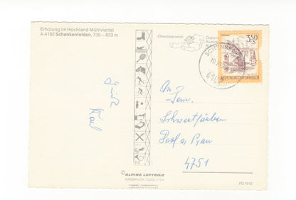 Ansichtskarte Schenkenfelden / Mühlviertel / Oberösterreich / Österreich