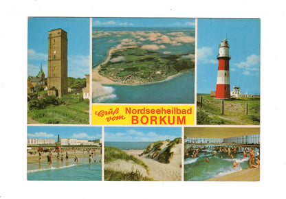 Ansichtskarte Nordseeheilbad Borkum