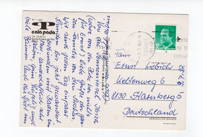 Ansichtskarte Santa Eulalia del Rio / Cala Pada / Ibiza / Spanien