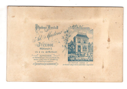 Fotografie Feines Paar - Itzehoe 1890er / CAB X-33