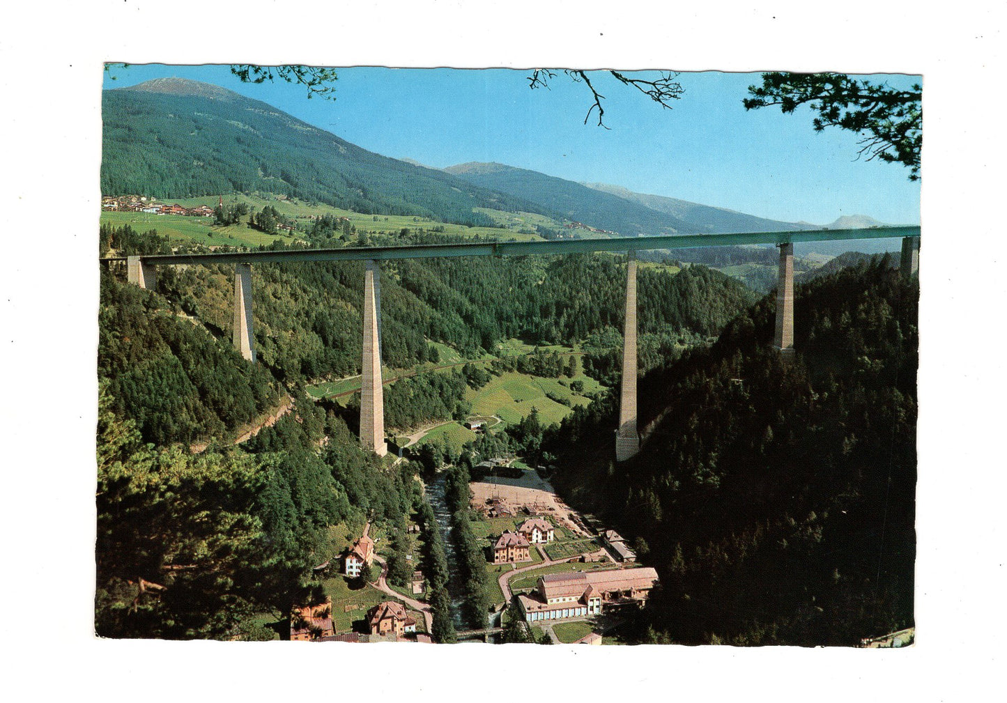 Ansichtskarte Europabrücke bei Innsbruck / Tirol / Österreich