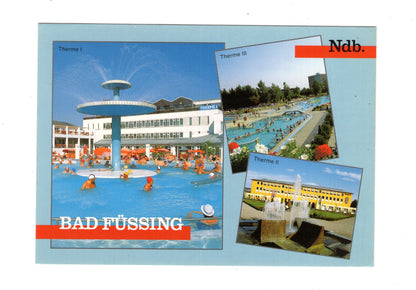 Ansichtskarte Bad Füssing / Niederbayern / Terme I + II + III