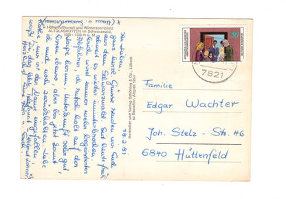 Ansichtskarte Altglashütten im Schwarzwald / H1-52