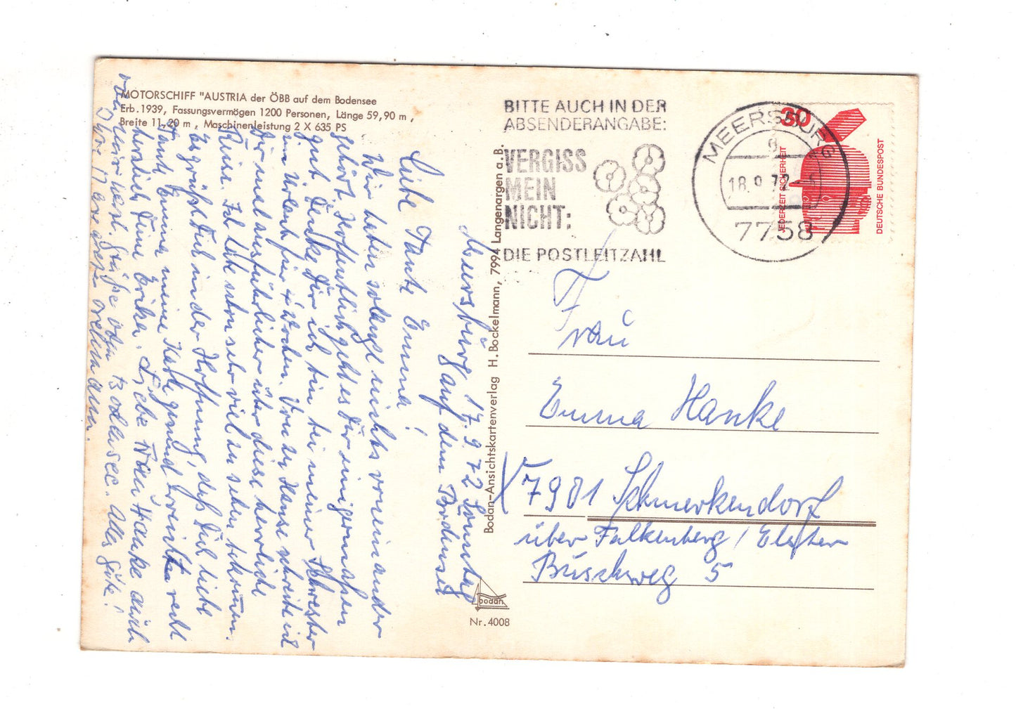 Ansichtskarte Bodensee / Konstanz / Langenargen +++ / J1-63