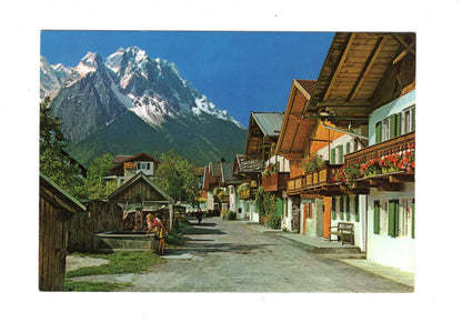 Ansichtskarte Garmisch-Partenkirchen / Oberbayern / Frühlingstraße  / G1-56