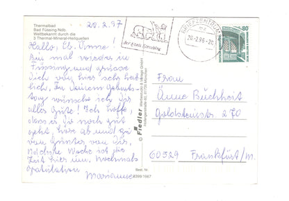 Ansichtskarte Bad Füssing / Niederbayern / Terme I + II + III