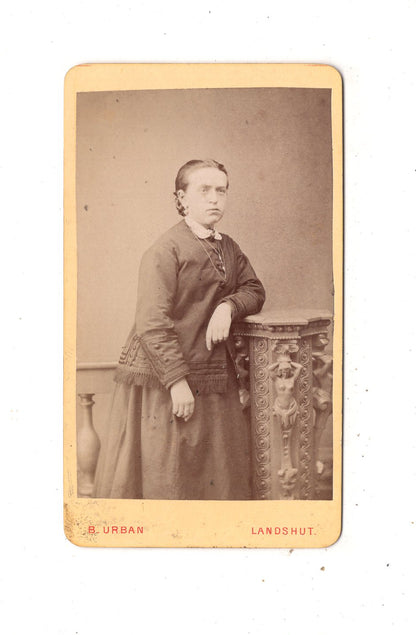 Fotografie Feine Dame - Landshut 1870er