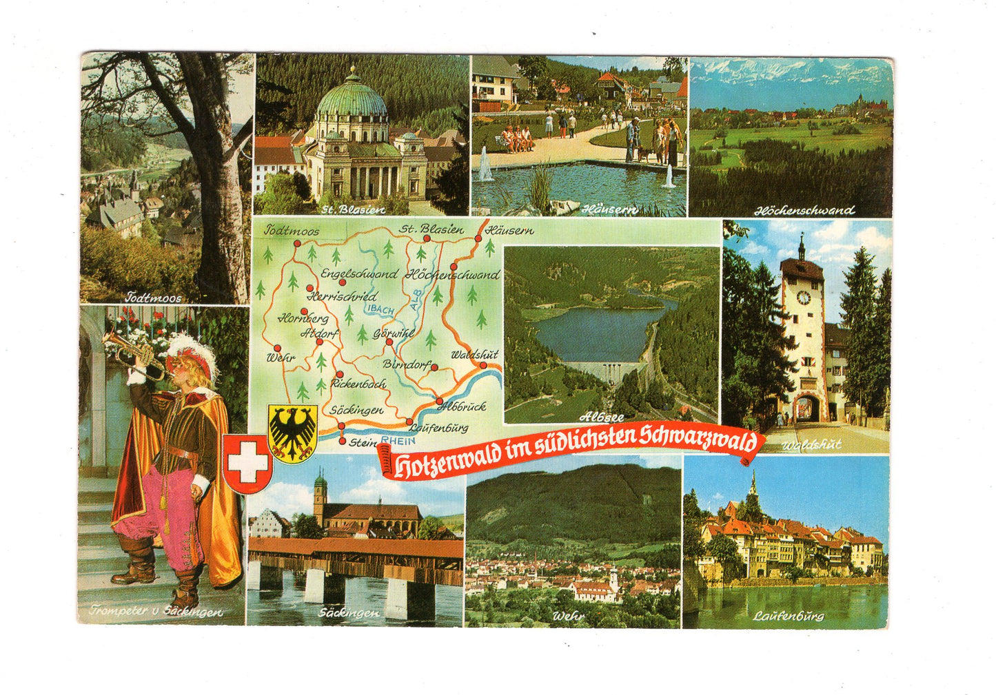 Ansichtskarte Hotzenwald im südlichen Schwarzwald / H1-52