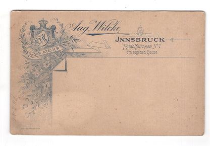 Fotografie Feines Paar - Innsbruck 1890er / CAB X-33